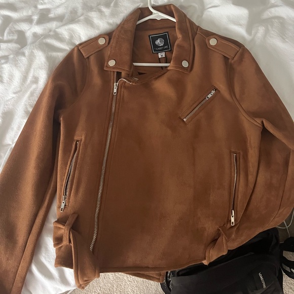sunset lane (leather?) jacket never worn size medium - Picture 1 of 2